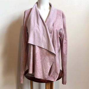 Ruff Hewn suede like material in dusty pink NWOT. Washable